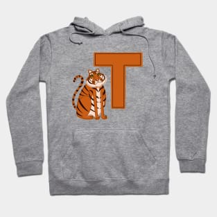 T is for Tiger Hoodie